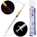 100Pack 1ml 1cc Disposable Plastic Syringes with 25Ga Individually Sterile Package 1ml-25Ga - Buy Online on SooperMarket.com