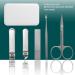 Manicure Set 5 Pieces Manicure Set Personal Care Nail Clipper Kit Stainless Steel High Sharpness Nail Clippers Pedicure Kit Professional Grooming Kit for Finger Nail Toenail Ear - Buy Online on SooperMarket.com
