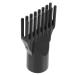 FRCOLOR Water Blower for Pets Pet Dryer Nozzle Replacement of Dryer Nozzle Pet Hair Dryer Hair Dryer Comb Universal Comb Hair Dryer Attachment Hair Styling Nozzle Universal Appendix Accessories ABS 12.00X7.00X4.00CM Black