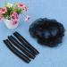 100pcs Tvoip Disposable Cap Hair Net Bouffant Cap - Black - Anti Dust Non-Woven Head Cover for Hair Protection - Buy Online on SooperMarket.com