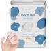 Cotton Pads For Makeup Removal - Skin-friendly Cotton Cosmetic Wipes Makeup Remover For Foundation Blush Concealer Lipsticks And Nail Polish Riastvy - Buy Online on SooperMarket.com