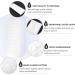 KALLORY Arm Rest for Nails Nail Manicure Hand Rest White Arm Rest Armrest Nails Wrist Wristband Pu - Buy Online on SooperMarket.com
