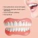 4 PCS Temporary Dental Veneers for Men and Women - Bright White W02 | Protect Your Teeth and Regain Confidence with Veneers Dentures Socket - Buy Online on SooperMarket.com