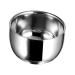MagiDeal Stainless Steel Shaving Bowl Unbreakable Double Layer Durable Shaving Mug Shaving Soap Cup for Husband and Him
