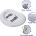 Pool Foot Bath | Portable Pool Foot Wash Basin Tub White Inflatable Pool Basin Tub with Pump Portable Swimming Pool Footbath for Pool and Beach - Buy Online on SooperMarket.com