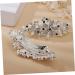 BELLIFFY Rhinestone Hair Clip Flower Hair Clip Hair Barrettes for Women Thick Hair Girl Headdress Hair Accessory Hairpin for Women Womens Barrettes for Hair Hair Clips Dipper Iron - Buy Online on SooperMarket.com
