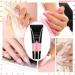 LOUMMRCY PolyGel Nail Kit All-in-One Starter Set for Nail Extensions & Art | 8 Pieces French Nail DIY Kit for Beginners & Home Manicure - Buy Online on SooperMarket.com