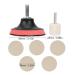 TEUOPIOE Car Windscreen Glass Scratch Remover Cerium Oxide Powder Polishing Kit Wheels Set Polish Pads - Buy Online on SooperMarket.com