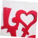 ABOOFAN Front Door Signs Door Wall Decoration Sign Valentine's Day Pendant Listing Background Wall Panel - Buy Online on SooperMarket.com