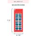 Studio Oh! Mushrooms Nail Wrap Kit - 22 Easy to Apply & Remove Designs in Various Colors - Nail Wraps for Any Outfit - Buy Online on SooperMarket.com