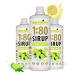 Nutrify Vital Fitness Drink 1:80 Sirup 3x 1 L Advisory Set-Lemon Limette Beverage Conceland Center with Vitamins and L-Carnitine Sugar-free-results in 240 liters of sports drink calorie low in 3-pack lemon lime lemon lime (3 Pack)