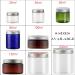 Buy Tianzd 12-Piece 20ml Transparent Plastic Cream Cans with Silver Lids & 6 Spatulas - Ideal Cosmetic Containers for International Shipping - Buy Online on SooperMarket.com