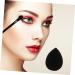 PLAFOPE 30pcs Double Ended Eyeshadow Brush Eyeshadow Sponge Stick Sponges Makeup Black Wooden Handle - Buy Online on SooperMarket.com