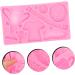 Toddmomy Sports Ball Jelly Trophy Mold Silicone Adorable Cookie Mold Silica Gel Pink Paper Cup Sport Balls aldult Soccer Shoes epoxy Resin Cookie Making molds Trophy Tool - Buy Online on SooperMarket.com