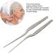 Premium Stainless Steel Curved Tweezers for Hearing Aids - 2 Pack with Corrosion Protection | Shop Internationally - Buy Online on SooperMarket.com