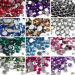 Accessotech 3000 Mix Colour Nail Art Glitter Gems Rhinestones Round Diamante Deco Decoration - Buy Online on SooperMarket.com
