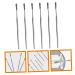 Spring Ear Pick Set - 6pcs Stainless Steel Spiral Ear Cleaner Kit - Buy Online on SooperMarket.com