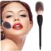 Handmade Rattan Handle Makeup Brush - Professional Highlighter & Blush Brush - Tricolor Cosmetic Tool for Blending - Buy Online on SooperMarket.com