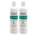 Cleure Hydrating Fragrance Free Conditioner - Hypoallergenic SLS Free & Paraben Free - Unscented (12 Fl Oz Pack of 2) 6 Fl Oz (Pack of 2)