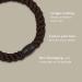 L. Erickson Grab & Go Pony Tube - Black Opal Black | Stylish Hair Accessories for Effortless Updos - Fast International Shipping - Buy Online on SooperMarket.com