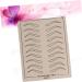 Beavorty 18 Sheets Eyebrow Microblading Skin Vehicle Grab Handles Eyebrow Training Skin Practice Skin - Buy Online on SooperMarket.com