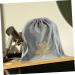MUSISALY 2pcs Hair Dryer Carrying Bags Hair Dryer Drawstring Bags Fabric Drawstring Storage Bag 35.00X30.00X0.50CM Grey - Buy Online on SooperMarket.com