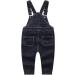 KIDSCOOL SPACE Baby & Little Boys/Girls 12-18 Months Blue Denim Overalls - Soft Ripped Washed Design | Shop Now - Buy Online on SooperMarket.com