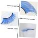 ABOOFAN 2 Pairs Blue Long Eyelashes Halloween Fake Lashes Makeup Long Fake Eyelashes Halloween Artificial Eyelashes Halloween Makeup Eyelashes Cosplay Miss False Eyelashes - Buy Online on SooperMarket.com