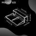 16 PCS LEEFONE 10mm Acrylic Aquarium Cover Clip - Universal Holder for Rimless Fish Tank Glass Covers - Buy Online on SooperMarket.com