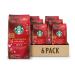 Starbucks Holiday Blend 2019 Medium Roast Ground Coffee 283g Bag 6 Count 6 count (Pack of 1)