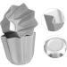 Zerodeko Tyre Lever 6 pcs Durable Aluminum Tools Gold Supply Reusable Alloy Cuake Dessert D Mini Mold Molds DIY 7.5x7.5x6.5cmx3pcs Silverx3pcs - Buy Online on SooperMarket.com
