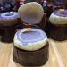 Natural Crystal Rough for Natural Agate Geode Bowl Crystal Quartz Hollow Sphere Natural Rough Drusy Cluster Agate Treasure Basin Carnelian Wooden Stand (Color : 2.05-2.5kg)