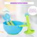 Infant Freshfood Mash Bowl - Food Grade PP Baby Food Masher Bowl - Lightweight Home Feeding Essential (Blue/Green) - Buy Online on SooperMarket.com