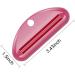 Quesuc 8 Pieces Toothpaste Tube Squeezer Dispenser Toothpaste Clips for Bathroom (Red Green Yellow White) - Buy Online on SooperMarket.com
