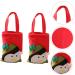 ABOOFAN 2pcs Hand Adorable Pouch Sweets for Candy Christmas Decor Bags Xmas Party Exquisite Non-woven 22x15cm Assorted Color 5 - Buy Online on SooperMarket.com