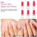 MSRUIOO Fiberglass Nail Extension Gel Kit - Builder Gel with Magical Silk Fiberglass for Quick Nail Extensions - Includes Nail File, Tweezers, Scissors, and Forms for Nail Art - Buy Online on SooperMarket.com