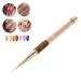 NAGEN Pointer Pen & Nail Strass Picker Tool for DIY Nail Art Orange Stripes (Train Wire) - International Shipping Available - Buy Online on SooperMarket.com