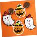 Cabilock Halloween Lollipop Decoration 100 Pcs Lollipop Paper Lollipop Candy Lollipop Packaging Lollipop Ghost Lollipop Greeting Lollipop Decoration Pencil Caps Message Halloween - Buy Online on SooperMarket.com