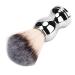 Handmade Silver Beard Grooming Brush - Classic Wet Shaving Brush for Perfect Beards | Premium Handcrafted Shaving Essentials - Buy Online on SooperMarket.com