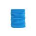 12 PCS Elastic Hair Bands 3mm Elastic Hair Ties Ponytail Holders Bulk Hair Ties No Metal Gentle Elastics for Women Men Girls Kids (Blue)