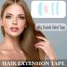 AIDIRui 360Pc/Lot Super Strong Double-Layer Tape Wig Adhesive Extended Hair Strip Waterproof for Toupee Lace Wig Tape Film Easy to Use - Buy Online on SooperMarket.com