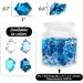 DomeStar Premium Blue Fake Ice - 150PCS Acrylic Ice Rocks for Vase Fillers Decoration - Buy Online on SooperMarket.com
