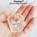Fiezkaa 2pcs Clear Glass Dappen Dish Set for Acrylic Nails - Nail Monomer Liquid Bowl & Powder Holder - Acrylic Jar for Nail Art Manicure - Buy Online on SooperMarket.com