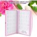 Nail Gel Polish Display Book Nail Polish Gel Color Display Card Acryl Gel Tips Manicure Salon Accessory(02) - Buy Online on SooperMarket.com