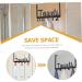 RORPOIR Coat Hangers Hat Hanger Over The Door Rack Nail- Coat Hook Hat Hook Door Hanging Back Door - Buy Online on SooperMarket.com