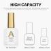 AILLSA Brown Gel Nail Polish 15 ML - Coco Color Dark Brown Varnish for Salon & Home Use - Buy Online on SooperMarket.com