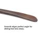 Muso Wood 15in Shoe Horn Long Handle for Seniors, Men, Women, Kids, Pregnancy - Walnut Wooden Shoehorn - Ergonomic Design - Buy Online on SooperMarket.com