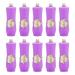 Chapstick container - lipstick container royal style diy lipstick empty container homemade lipstick form lip balm tubes (edition: #4 purple 10pcs)