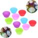 Silicone Cup Delaman 10Pcs Silicone Cup Resuable Food Grade Cake Mold Cupcake Liners for Bakery Home - Buy Online on SooperMarket.com