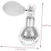 PLAFOPE 1pc Spray Glitter Spray Bottles Shimmering Spray Powder Makeup Glitter Powder Sprayer Highlight Tool 7x5.5cm White - Buy Online on SooperMarket.com